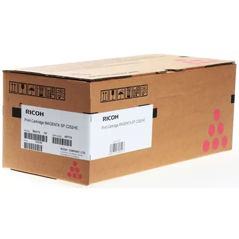 Toner Ricoh 407718 Magenta do drukarek (Oryginalny) [6k]